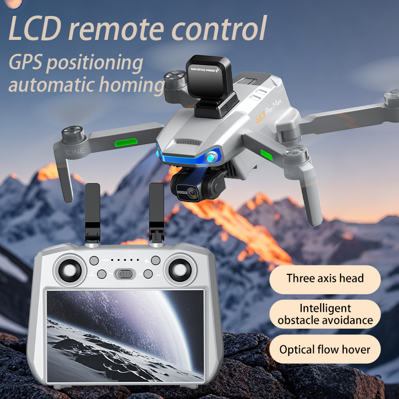 AE3 PRO Max NEW LCD SC GPS Dro - Rc Helicopter Charger 评论和价格