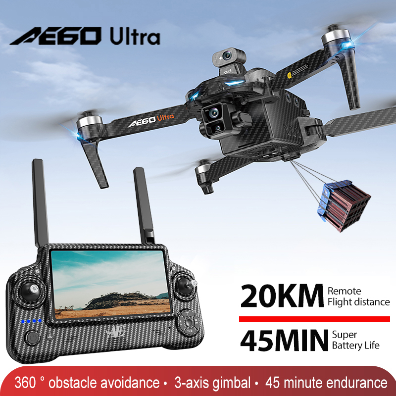 AE60 GPS Drone Professional 8K - Rc Helicopter Charger 评论和价格