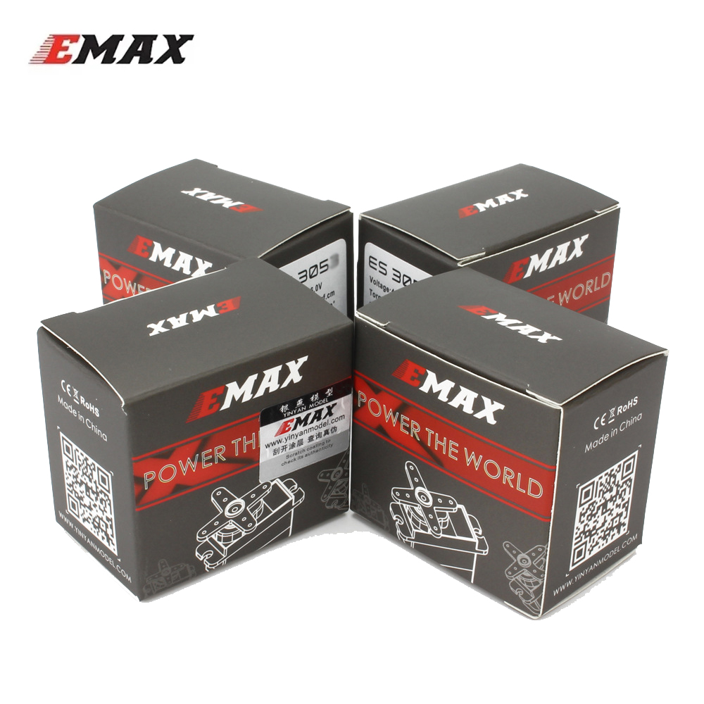 4pcs EMAX ES3054 ES3004 ES3001 - Rc Helicopter Servo 评论和价格