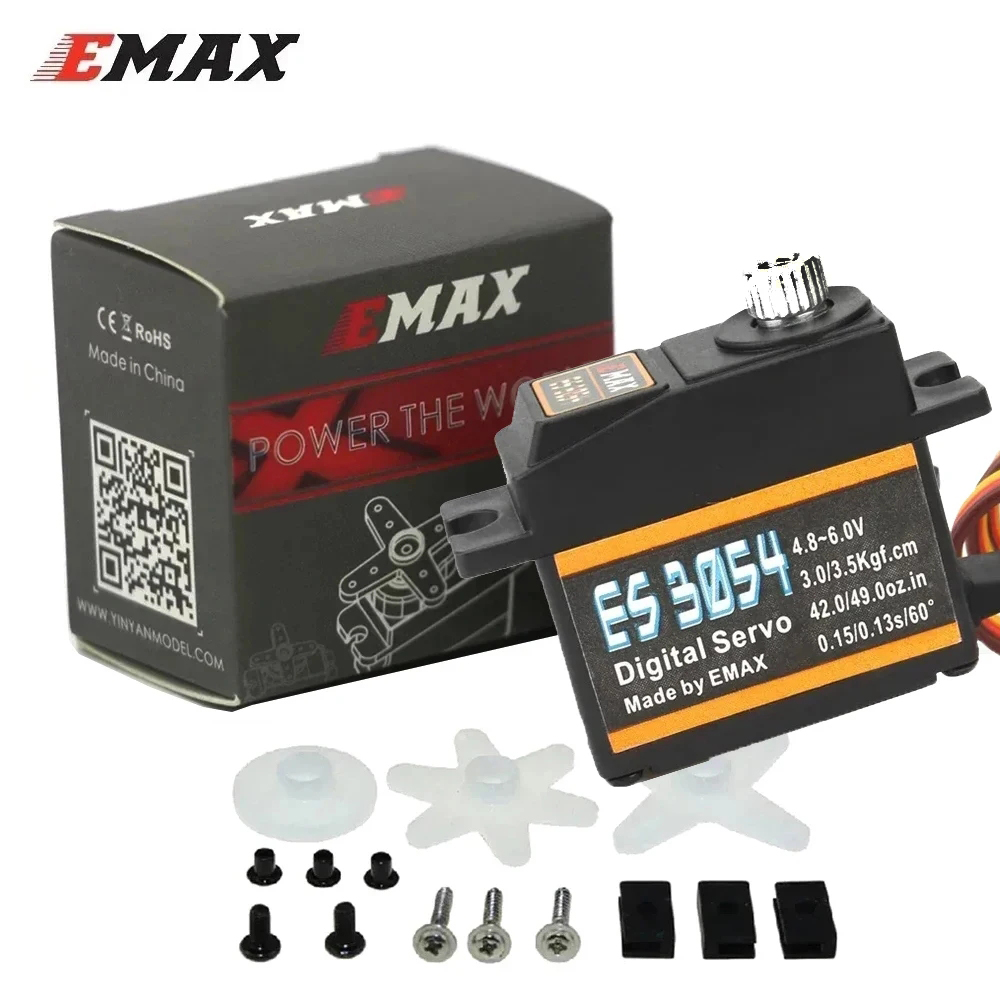 4pcs EMAX ES3054 ES3004 ES3001 - Rc Helicopter Servo 评论和价格