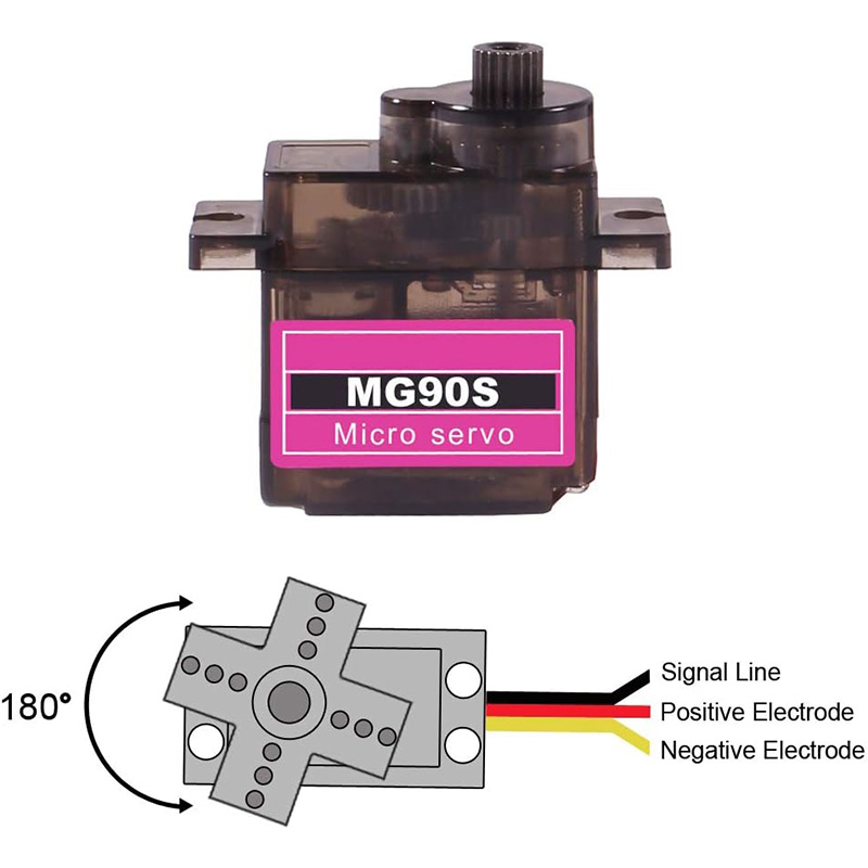 MG90S Servo 5/10/20/40Pcs All  - Rc Helicopter Servo 评论和价格