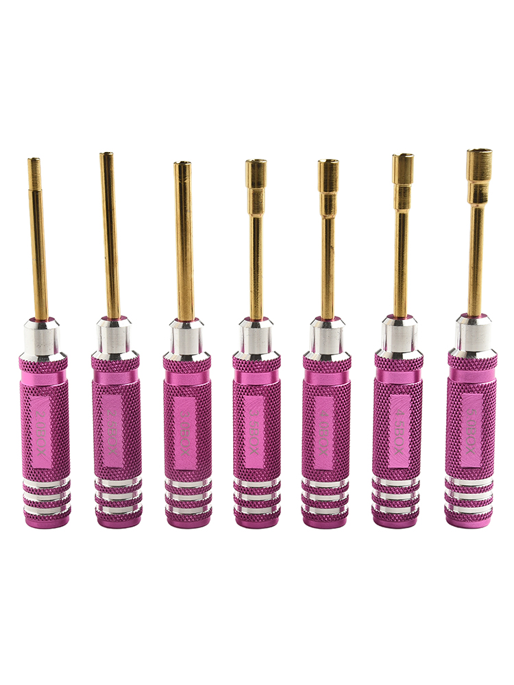 7 Piece 2-5MM Hexagonal Screwd - Rc Helicopter Tool Kit 评论和价格